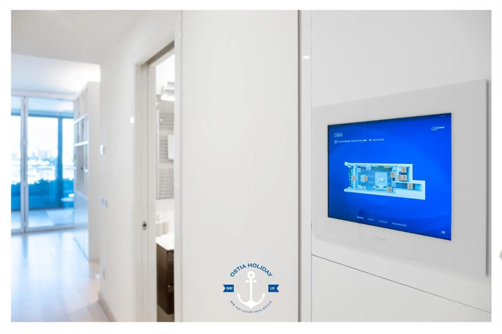 Apartman Ostia Holiday Eurosky Nine View Róma Olaszország